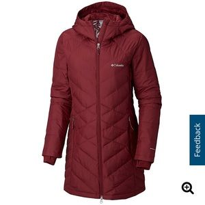 Colombia Heavenly long hooded jacket